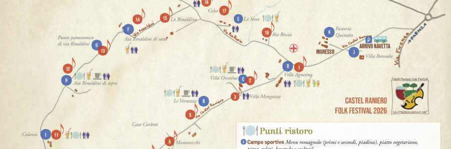 La mappa della festa